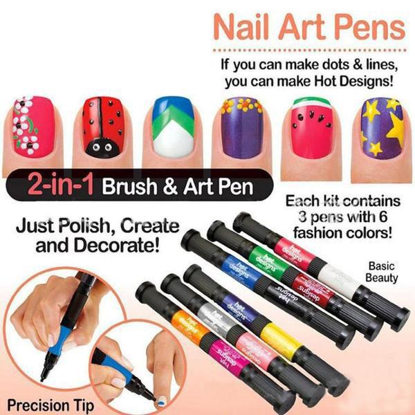Nail Duo Art Pins