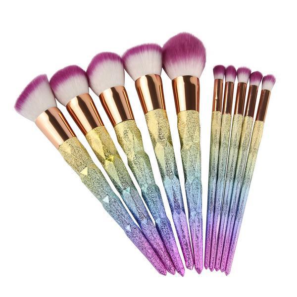 Unicorn Makeup Brush Set