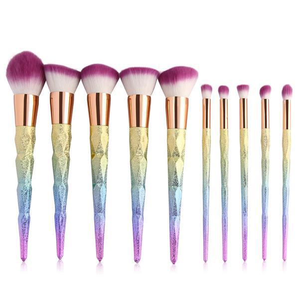 Unicorn Makeup Brush Set