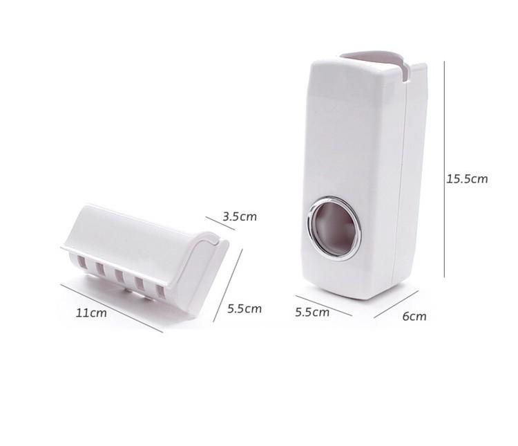 Magic Toothbrush Wall Mount & Toothpaste Dispenser