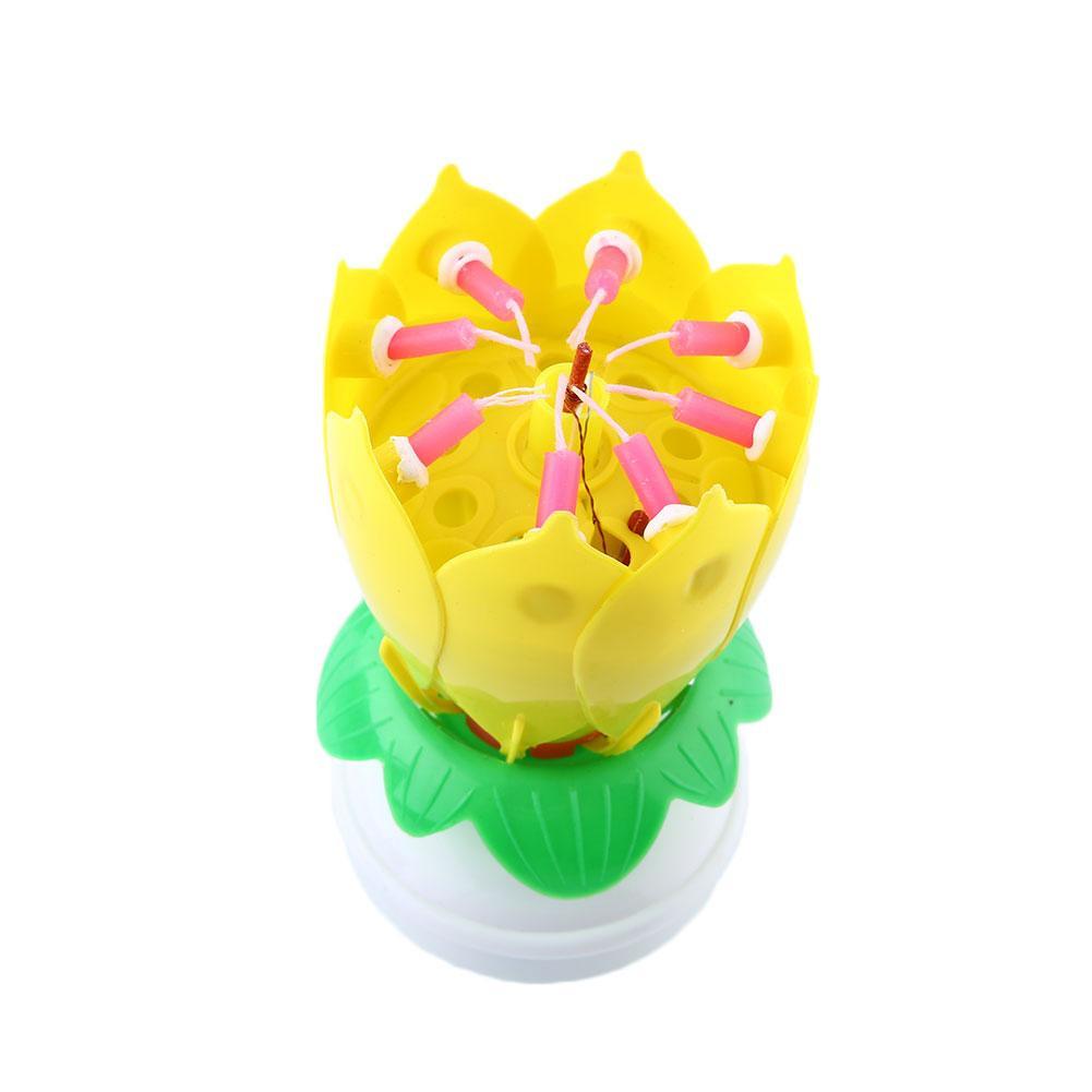 Magical Lotus Candle