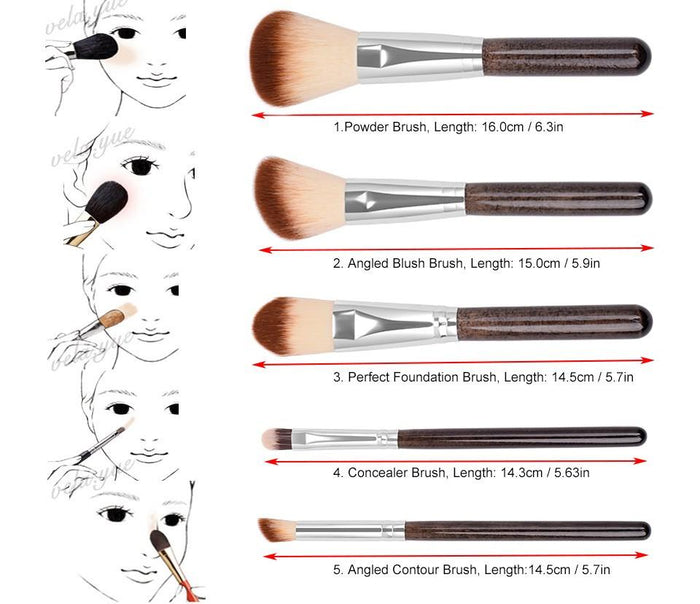 Premier Makeup Brush Set