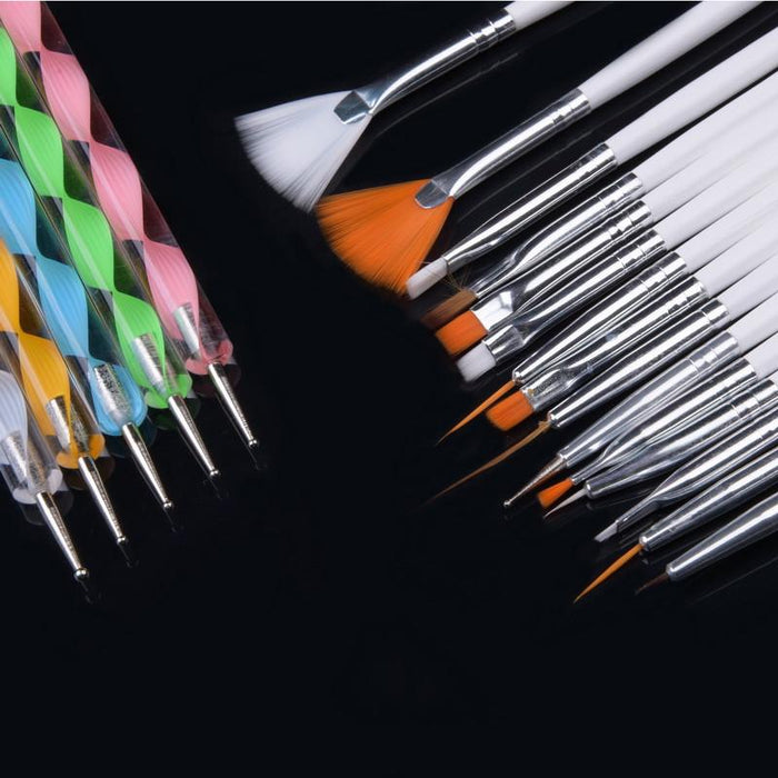 Glow Up Nail Art Brush Kit