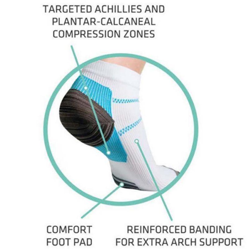 PadFoot Compression Ankle Socks