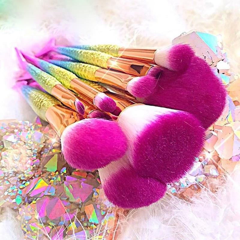 Mermaid Makeup Brush Set