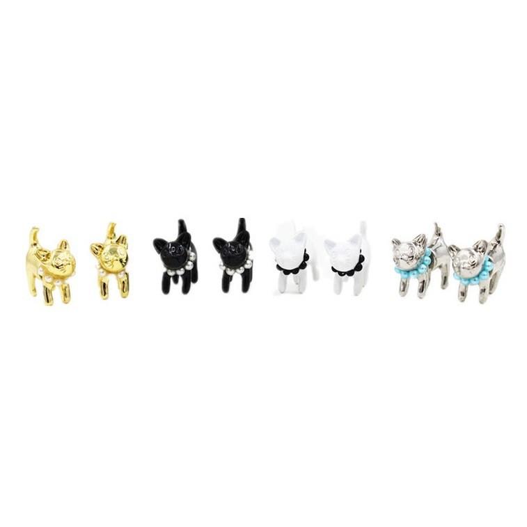 Meow 3D Peal Cat Earrings