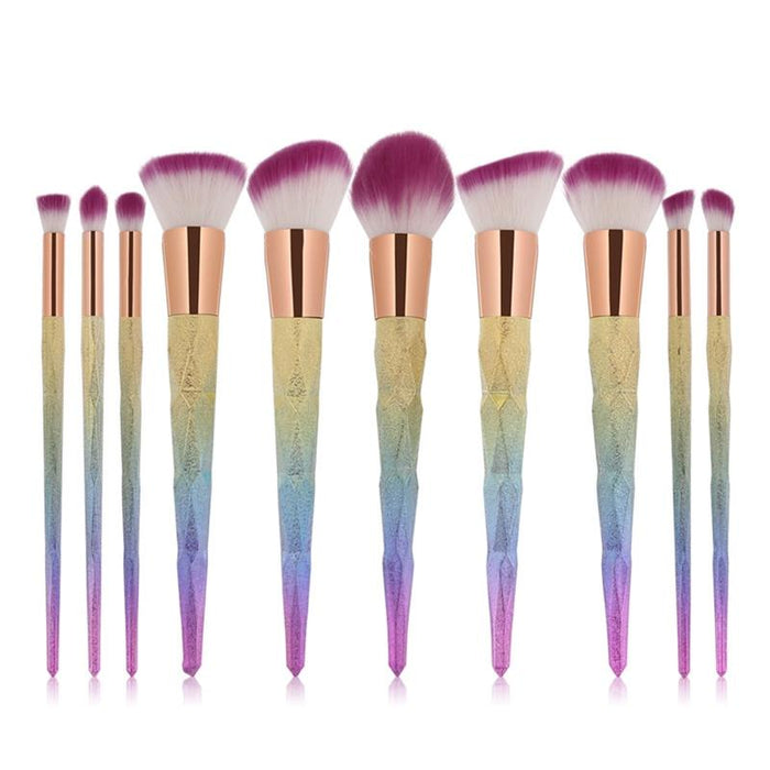 Unicorn Makeup Brush Set